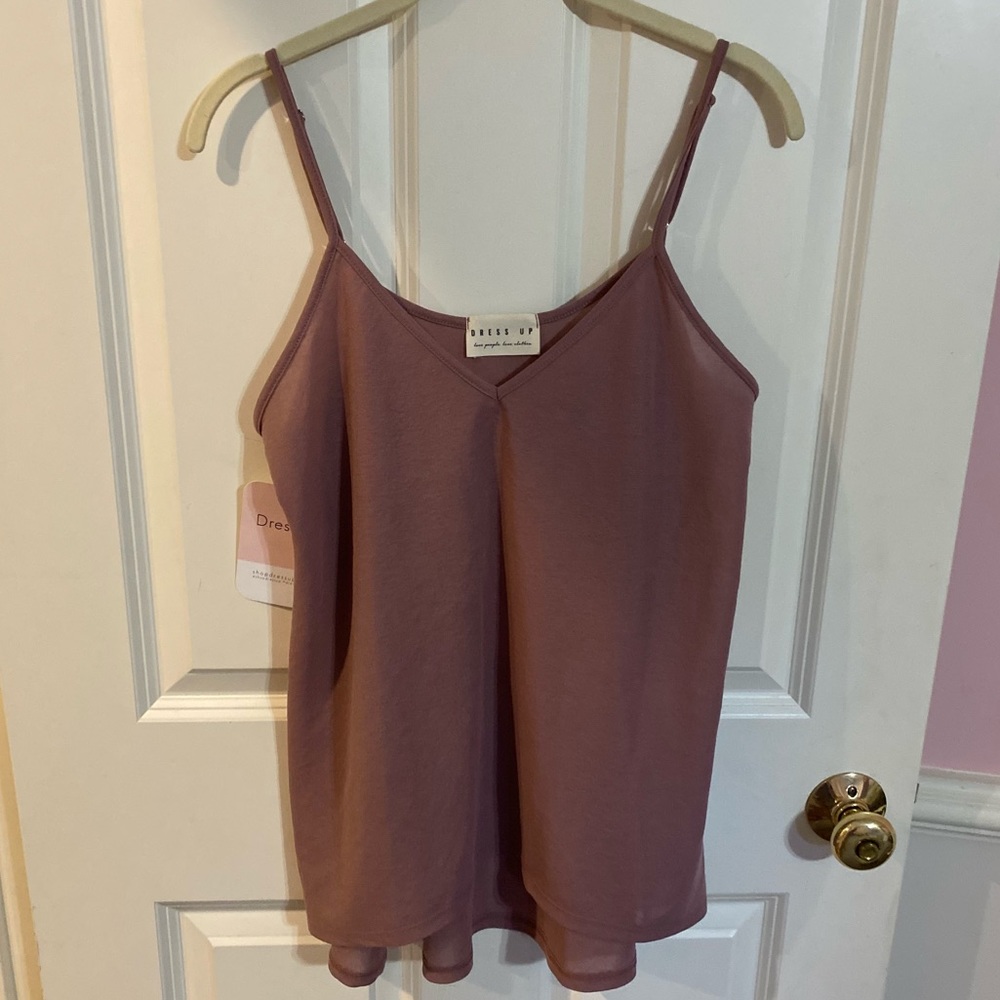 Dress Up Boutique Pink Top NWT